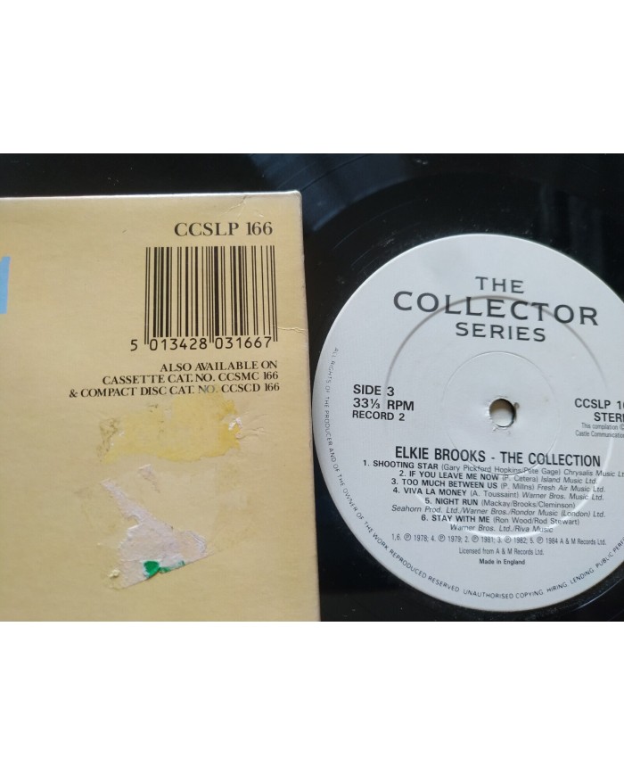 Elkie Brooks The Collector Series Hits CCSLP 166 - 2 x LP 12" Vinilo VG/VG Am