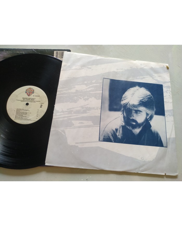 Michael McDonald No Lookin Back 1985 1-25291 Warner USA - LP 12" Vinilo VG/VG Am
