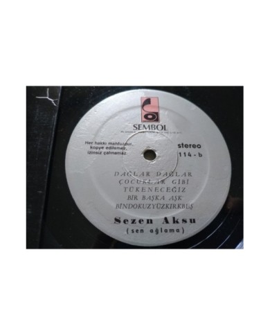 Sezen Aksu Sen Aglama Sembol 1984 Stereo 114 Turkey Pop - LP 12" Vinilo VG/VG Sezen Aksu Sen Aglama Sembol 1984 Stereo 114 Turkey Pop - LP 12" Vinilo VG/VG