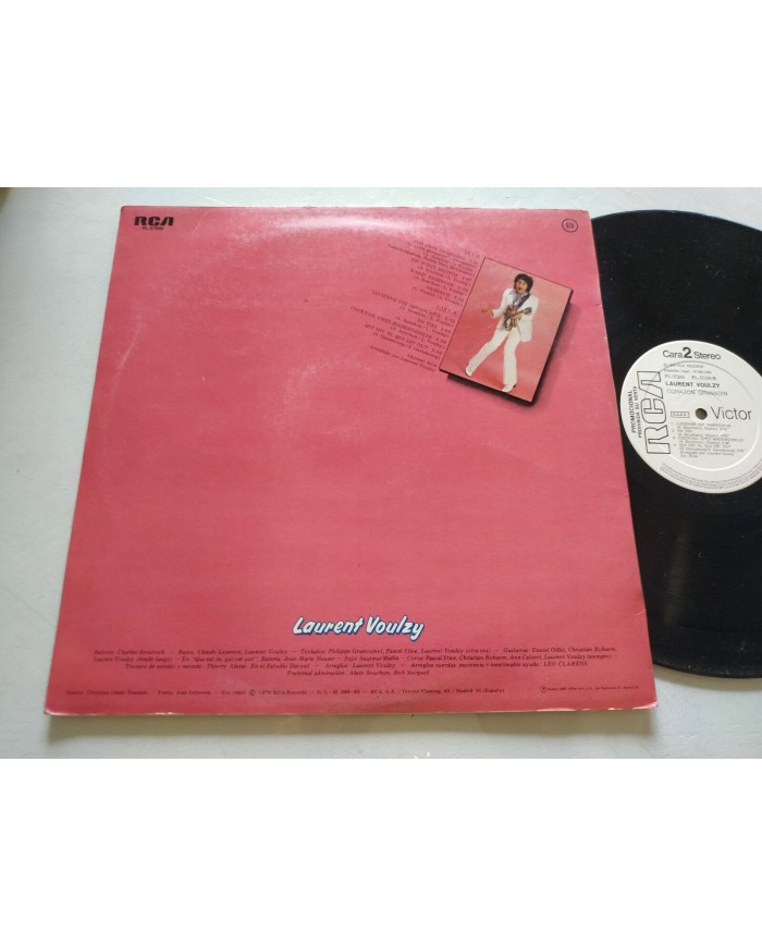 Laurent Voulzy Corazon Granadin RCA Promo PL-37266 1979 - LP 12" Vinilo VG/VG Am