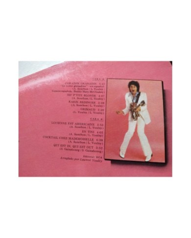 Laurent Voulzy Corazon Granadin RCA Promo PL-37266 1979 - LP 12" Vinilo VG/VG Am Laurent Voulzy Corazon Granadin RCA Promo PL-37266 1979 - LP 12" Vinilo VG/VG Am