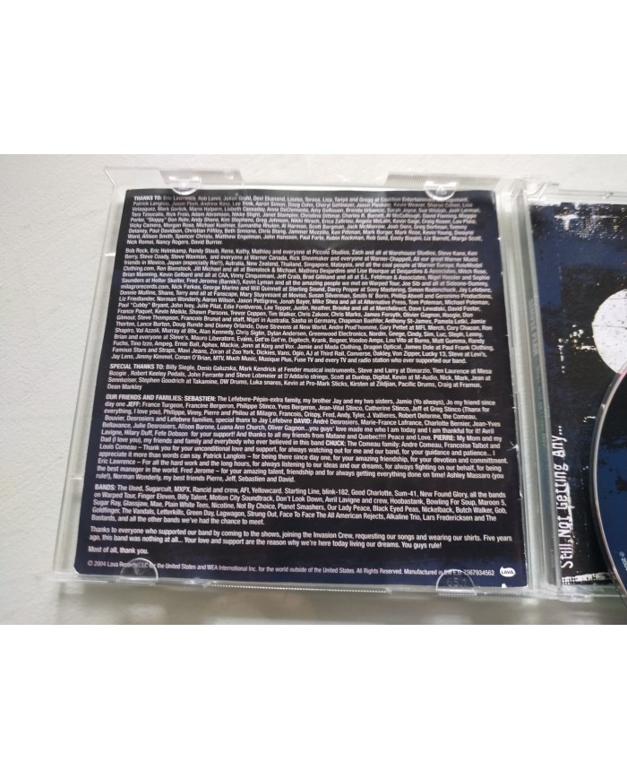 Simple Plan Still Not Getting Any 2004 Lava Records Special Edition CD + DVD