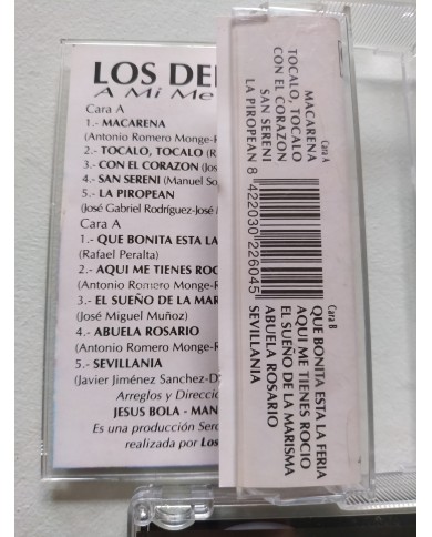 Los Del Rio A Mi Me Gusta Macarena 1993 - Cinta Tape Cassette Am Los Del Rio A Mi Me Gusta Macarena 1993 - Cinta Tape Cassette Am