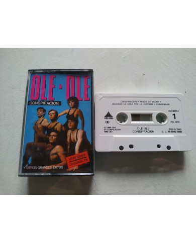 Ole Ole Conspiracion Vicky Larraz 1989 Velero - Cinta Tape Cassette Ole Ole Conspiracion Vicky Larraz 1989 Velero - Cinta Tape Cassette