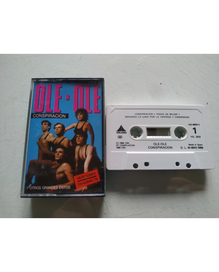 Ole Ole Conspiracion Vicky Larraz 1989 Velero - Cinta Tape Cassette