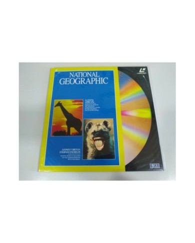National Geographic Fauna Africana Leones Hienas Eternos Enemigos LASERDISC LD T National Geographic Fauna Africana Leones Hienas Eternos Enemigos LASERDISC LD T