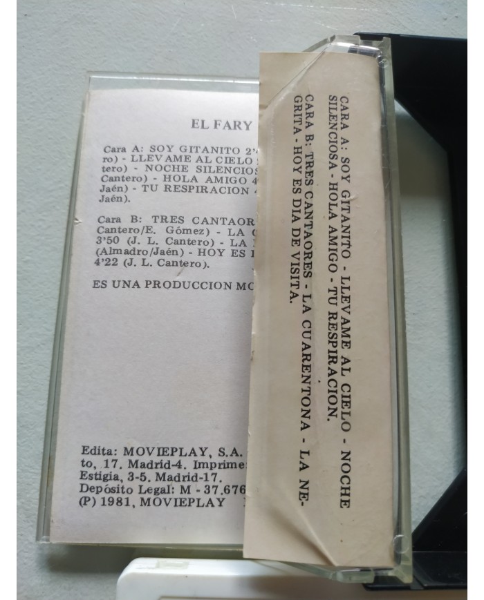 El Fary El Fary 1981 Flamenco Popular - Cinta Tape Cassette