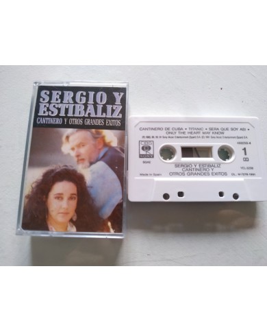 Sergio y Estibaliz Cantinero y otros Grandes Exitos 1991 - Cinta Tape Cassette Sergio y Estibaliz Cantinero y otros Grandes Exitos 1991 - Cinta Tape Cassette