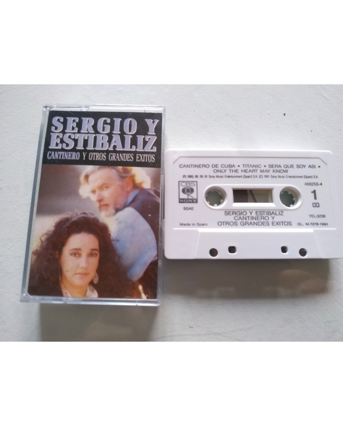Sergio y Estibaliz Cantinero y otros Grandes Exitos 1991 - Cinta Tape Cassette
