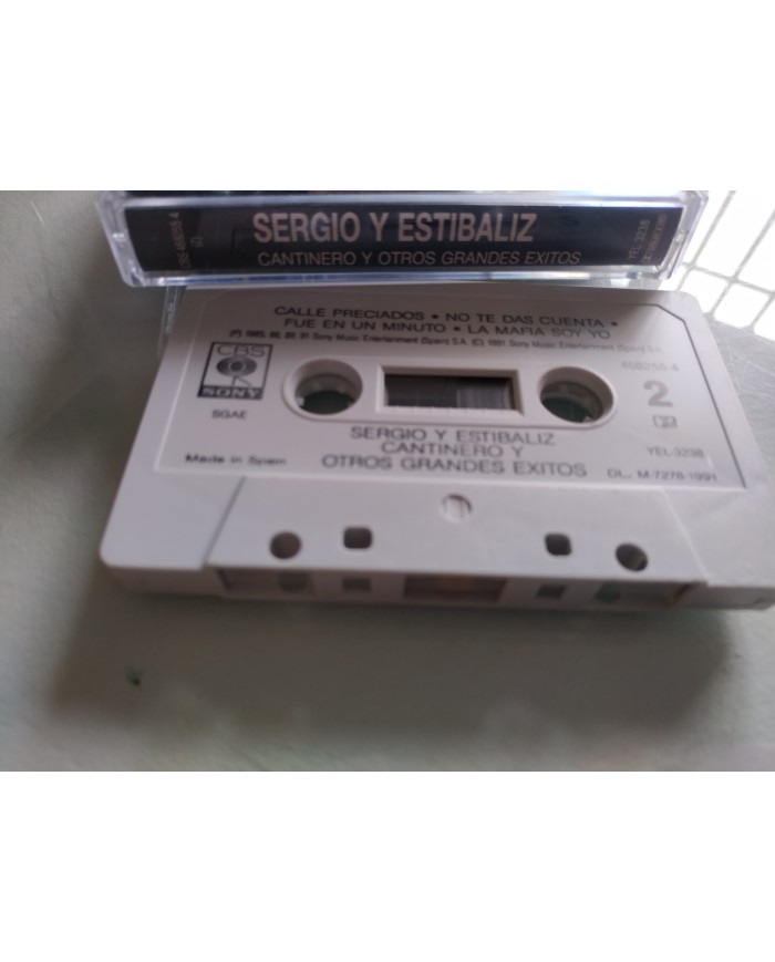 Sergio y Estibaliz Cantinero y otros Grandes Exitos 1991 - Cinta Tape Cassette
