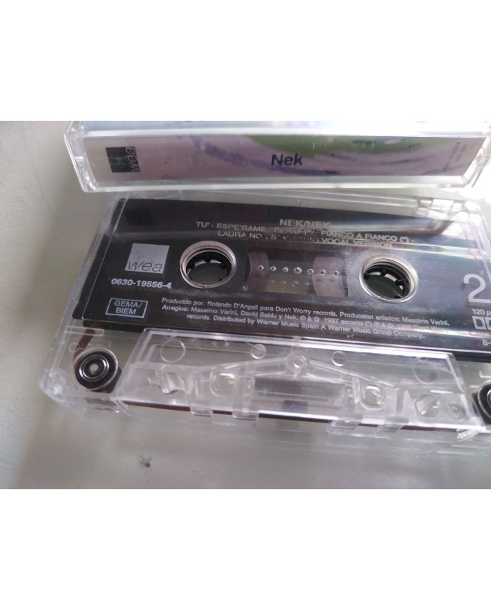 NEK Nek 1997 WEA Laura No Esta German Press - Cinta Tape Cassette