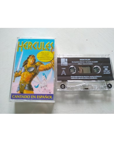 Hercules Cantado en Español Alan Menken - Cinta Tape Cassette Hercules Cantado en Español Alan Menken - Cinta Tape Cassette