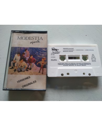 Modestia Aparte Exitos 1991 Salamandra Pop Español - Cinta Tape Cassette Modestia Aparte Exitos 1991 Salamandra Pop Español - Cinta Tape Cassette