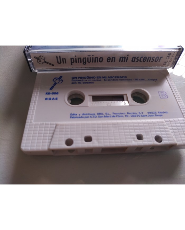 Un Pinguino En Mi Ascensor Exitos DRO 1989 Pop Español - Cinta Tape Cassette