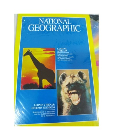 National Geographic Fauna Africana Leones Hienas Eternos Enemigos LASERDISC LD T National Geographic Fauna Africana Leones Hienas Eternos Enemigos LASERDISC LD T