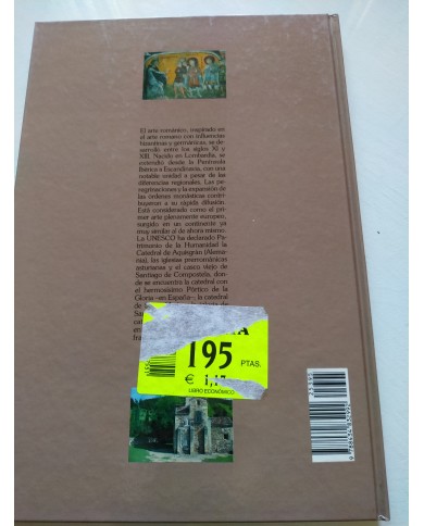 El Arte Romanico 1991 Incafo - LIBRO Español Am