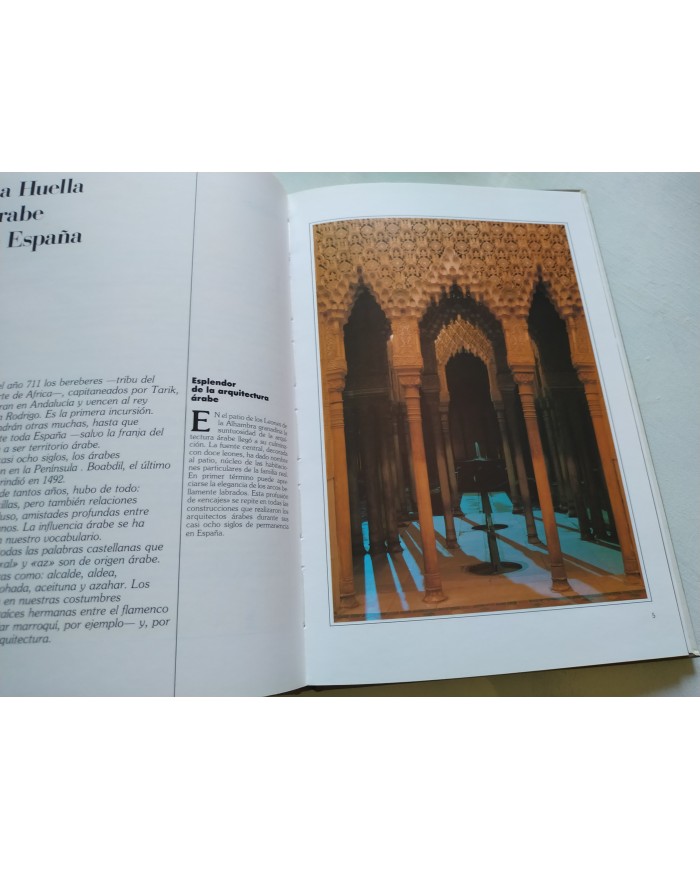 La Huella Arabe en España 1991 Incafo - LIBRO Español Am