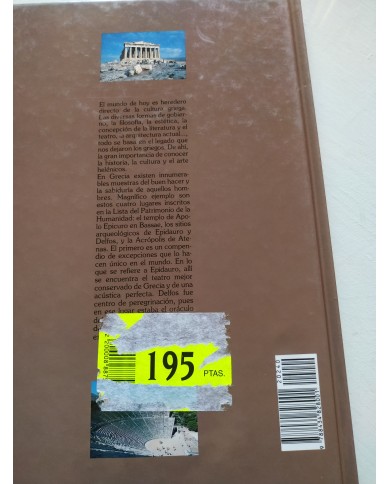 La Antigua Grecia 1991 Incafo - LIBRO Español Am