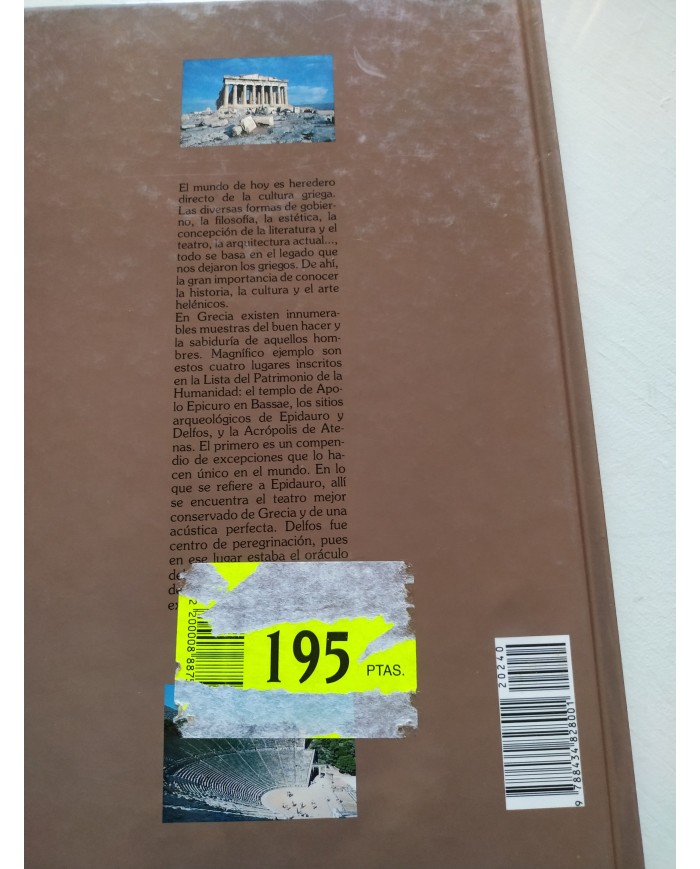 La Antigua Grecia 1991 Incafo - LIBRO Español Am