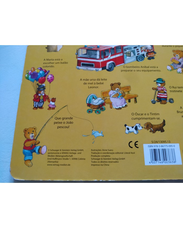 Os Ursos O Livro Das 1001 Coisas Anne Suess - LIBRO Portugues