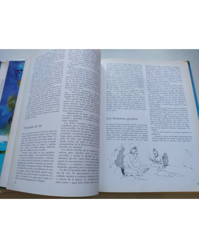 Guerreros Dioses Espiritus Mitologia America Central Sudamerica LIBRO Español