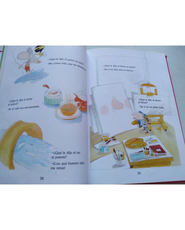 Rie Que Rie Exageraciones Chistes Trabalenguas Colmos Susaeta - LIBRO Español Am