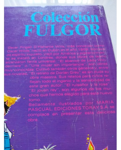 Oscar Wilde Cuentos de Oscar Wilde Toray 1983 - LIBRO Español