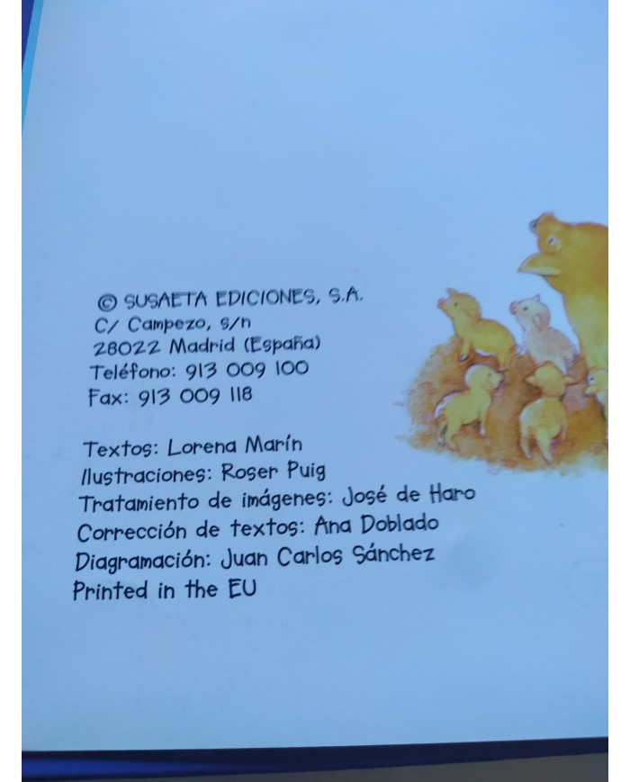 Aventuras en la Granja Susaeta Infantil Ilustrado - LIBRO Español