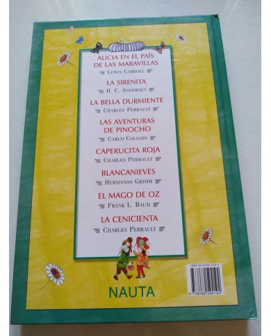 El Jardin Encantado 8 Cuentos Clasicos Nauta 2002 - LIBRO Español