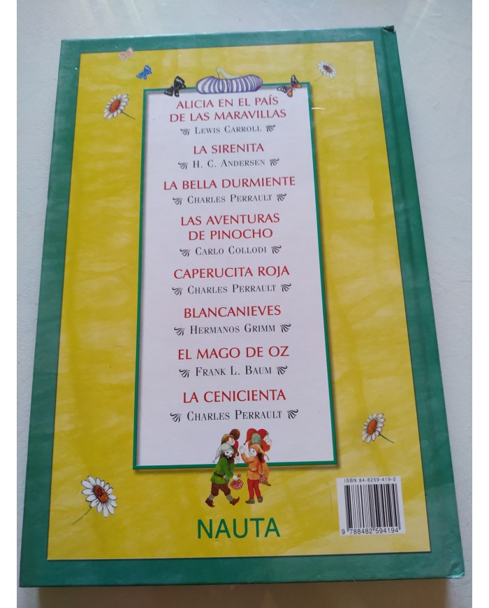 El Jardin Encantado 8 Cuentos Clasicos Nauta 2002 - LIBRO Español