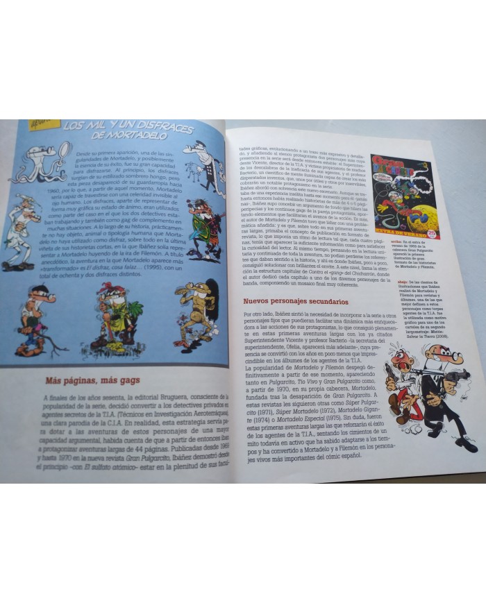 Mortadelo y Filemon Ibañez Edicion Especial Coleccionista 2008 LIBRO Español Am