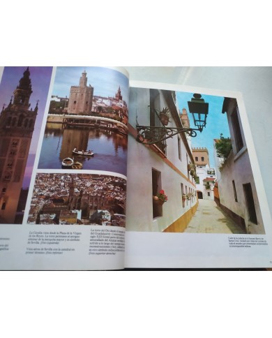 España en Color Nestor Lujan 1979 Cedag LIBRO Español Am