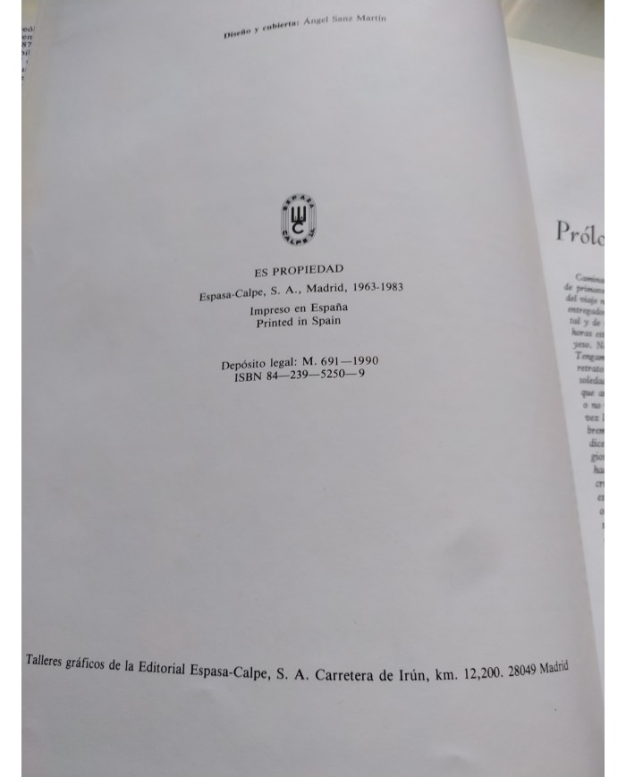 Castillos de España Carlos Sarthou Carreres 1990 Espasa Calpe - LIBRO Español Am