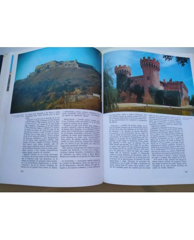 Castillos de España Carlos Sarthou Carreres 1990 Espasa Calpe - LIBRO Español Am