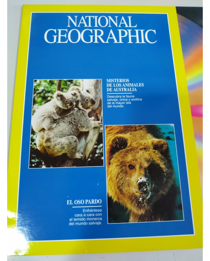 National Geographic Oso Pardo Misterios animales Australia - LASERDISC LD - 2T National Geographic Oso Pardo Misterios animales Australia - LASERDISC LD - 2T