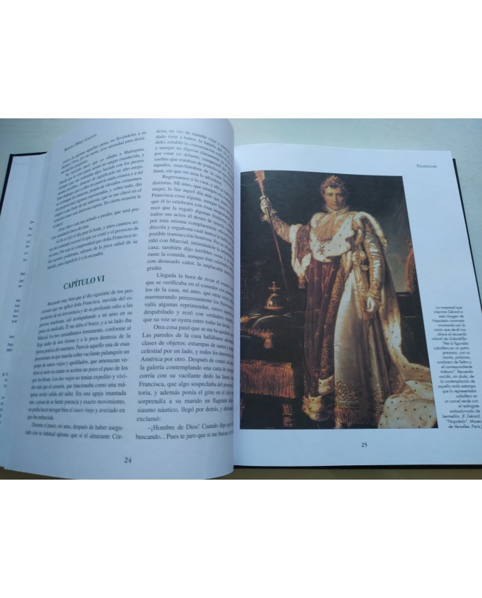 Episodios Nacionales Trafalgar Corte Carlos IV Perez Galdos - LIBRO Español