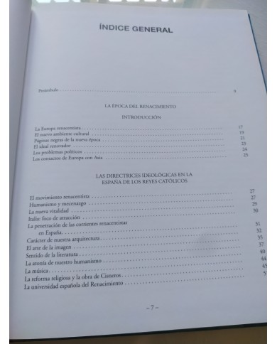 El Renacimiento y la España de los Reyes Catolicos 2008 Folio - LIBRO Español Am