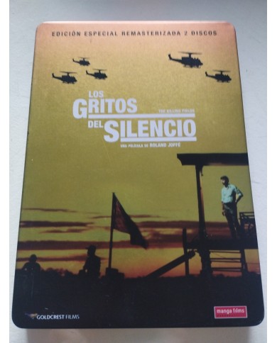 Los Gritos del Silencio Roland Joffe 2 x DVD Steelbook Español Ingles Reg 2 Los Gritos del Silencio Roland Joffe 2 x DVD Steelbook Español Ingles Reg 2