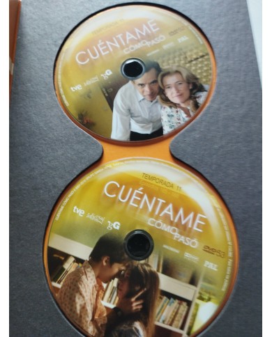Cuentame Como Paso Temporadas 11 y 12 Completas - DVD Libro Grande Español Am Cuentame Como Paso Temporadas 11 y 12 Completas - DVD Libro Grande Español Am