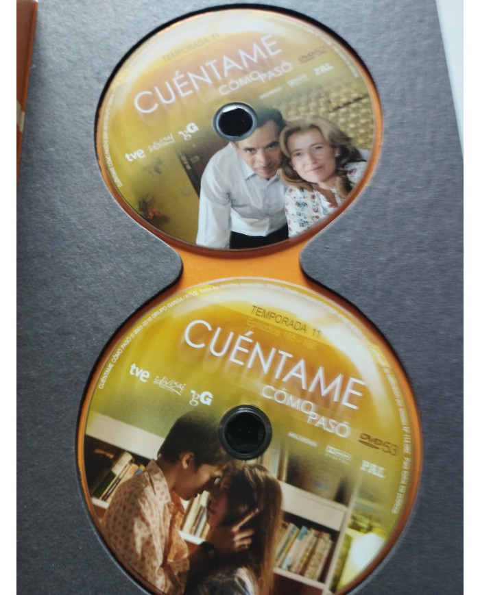 Cuentame Como Paso Temporadas 11 y 12 Completas - DVD Libro Grande Español Am