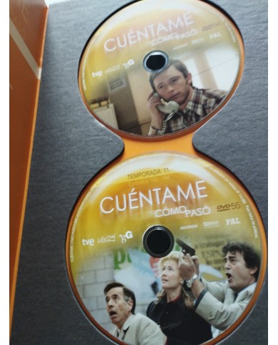 Cuentame Como Paso Temporadas 11 y 12 Completas - DVD Libro Grande Español Am Cuentame Como Paso Temporadas 11 y 12 Completas - DVD Libro Grande Español Am