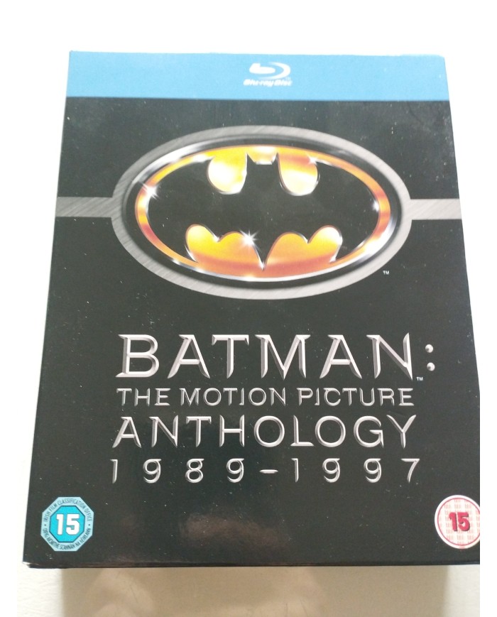 Batman The Motion Picture Anthology 1989-1997 Blu-Ray Ingles Subtitul Español 3T