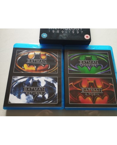Batman The Motion Picture Anthology 1989-1997 Blu-Ray Ingles Subtitul Español 3T Batman The Motion Picture Anthology 1989-1997 Blu-Ray Ingles Subtitul Español 3T