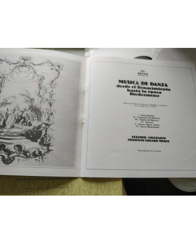 Musica Danza Renacimiento Biedermeier - Box 6 x LP + Libreto 12" Vinilo VG/VG Musica Danza Renacimiento Biedermeier - Box 6 x LP + Libreto 12" Vinilo VG/VG