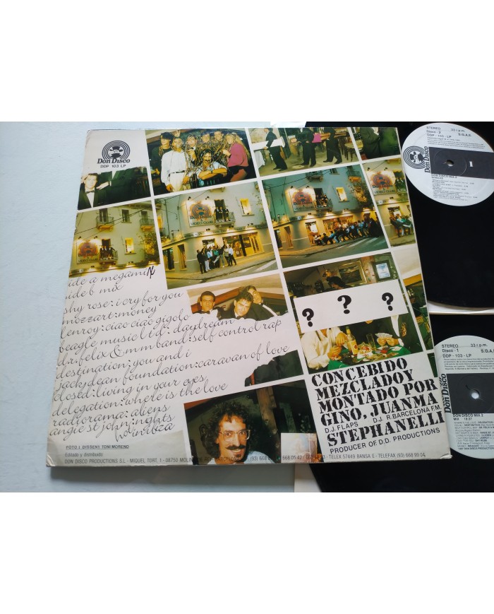 Don Disco Mix 2 Megamix Gino Juanma Stephanelli 1987 - 2 x LP Vinilo 12" VG/VG