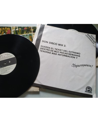 Don Disco Mix 2 Megamix Gino Juanma Stephanelli 1987 - 2 x LP Vinilo 12" VG/VG Don Disco Mix 2 Megamix Gino Juanma Stephanelli 1987 - 2 x LP Vinilo 12" VG/VG