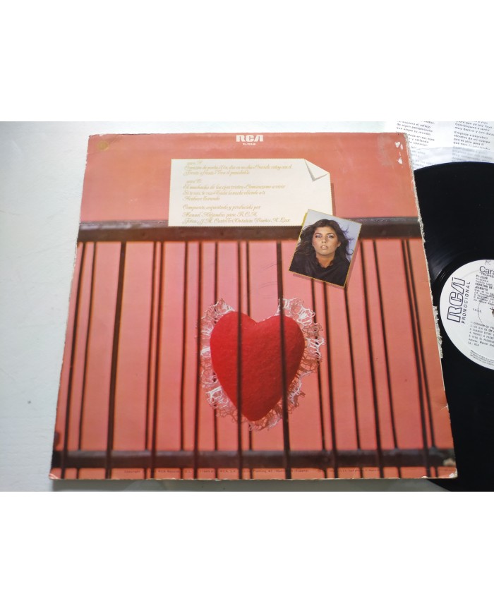 Jeanette Corazon de Poeta RCA 1981 PL-35348 - LP Vinilo 12" G+/VG Promocional