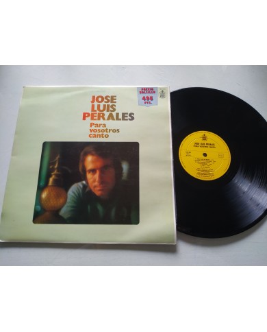 Jose Luis Perales Para Vosotros Canto 1975 Hispavox 130041 - LP Vinilo 12" VG/VG Jose Luis Perales Para Vosotros Canto 1975 Hispavox 130041 - LP Vinilo 12" VG/VG