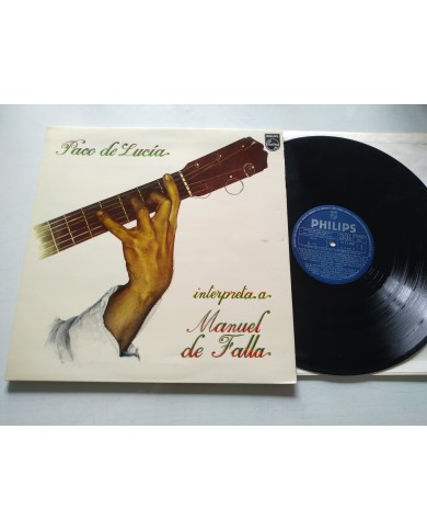 Paco de Lucia Interpreta a Manuel de Falla 1978 9113008 - LP Vinilo 12" VG/VG Paco de Lucia Interpreta a Manuel de Falla 1978 9113008 - LP Vinilo 12" VG/VG