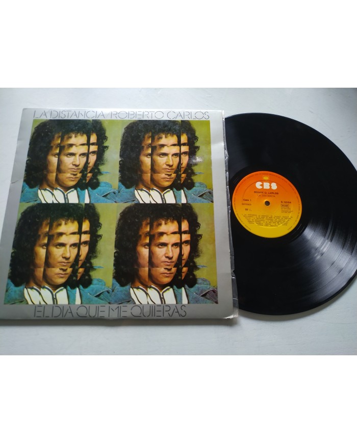 Roberto Carlos La Distancia 1974 CBS S80164 Spain Press - LP Vinilo 12" VG/VG